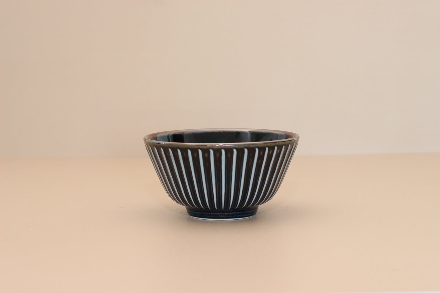 Yohen SENDAN | Navy Round-Shaped Rice Bowl (S)